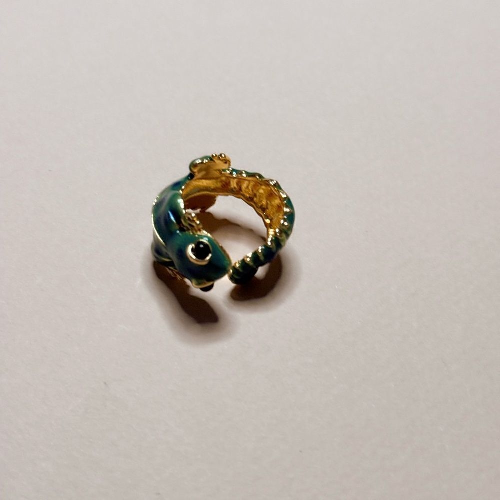 Frog Ring S967 - Picture 2 of 4